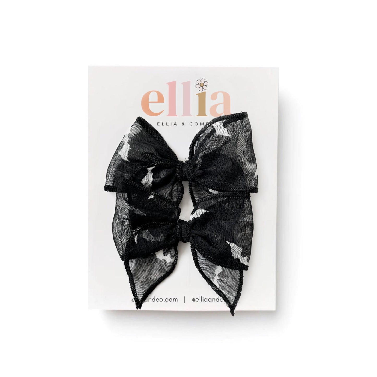 Batty Chiffon - Mini Fairytale Piggie Clips