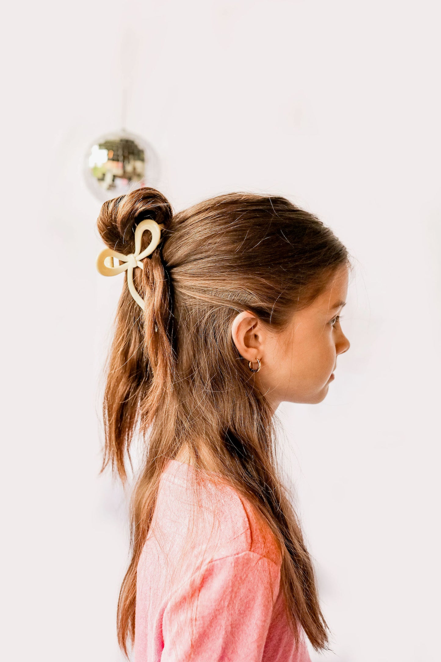 Ivory Bow - Claw Clip