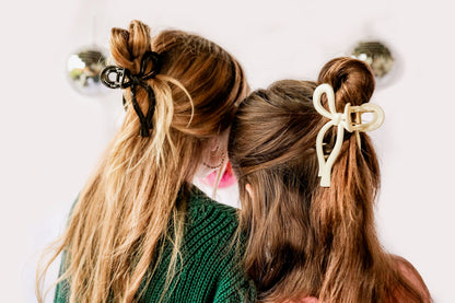 Black Bow - Claw Clip