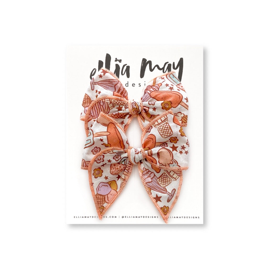 Ice Cream Parlor - Mini Fairytale Piggie Clips